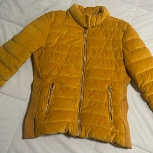 Stylish Mustard Puffer Jacket